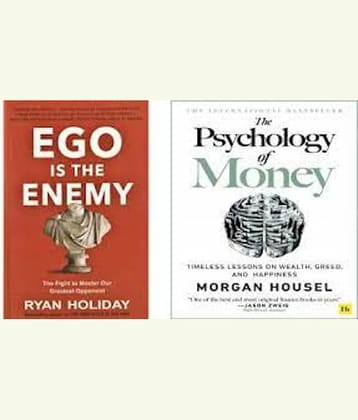 Bestseller Books + Combo Of Ego Is The Enemy + The Psychology Of Money + Ryan Holday + Morgan Housel  (Paperback, Morgan Housel, Ryan Holiday)