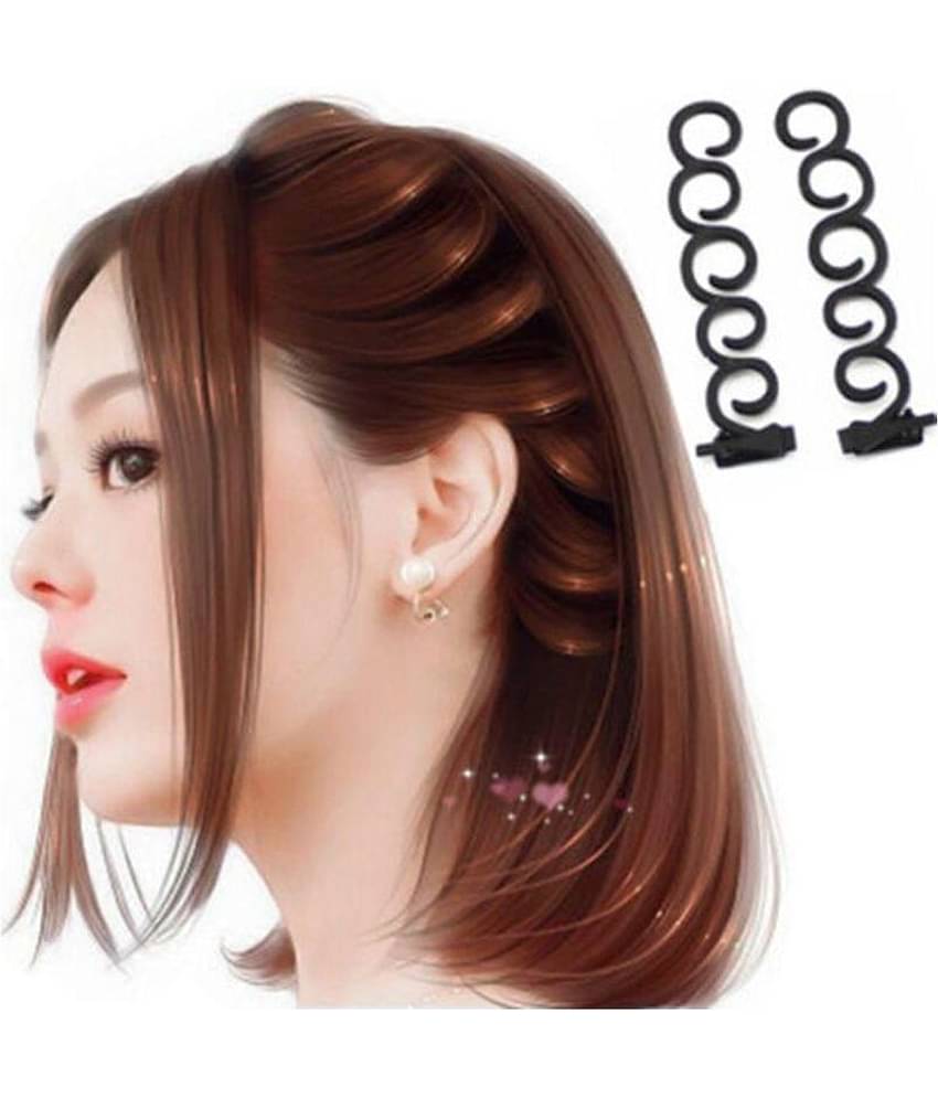 RITZKART Black Casual Hair Extension