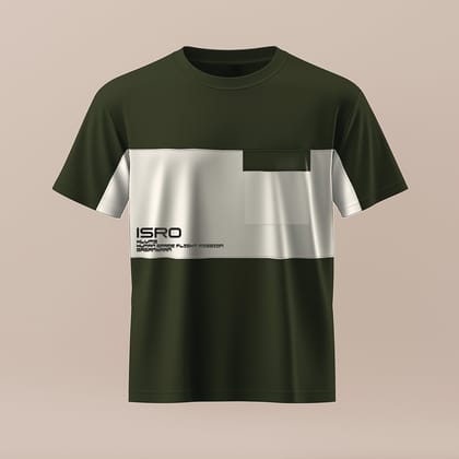 ISRO HLVM3 Panel T-Shirt-S