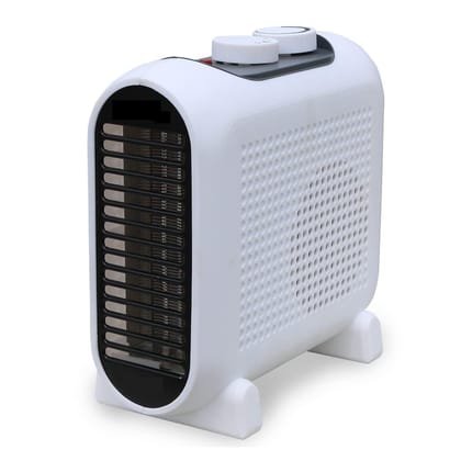 1500W Electric Space Heater with Adjustable Thermostat and Overheat Protection"