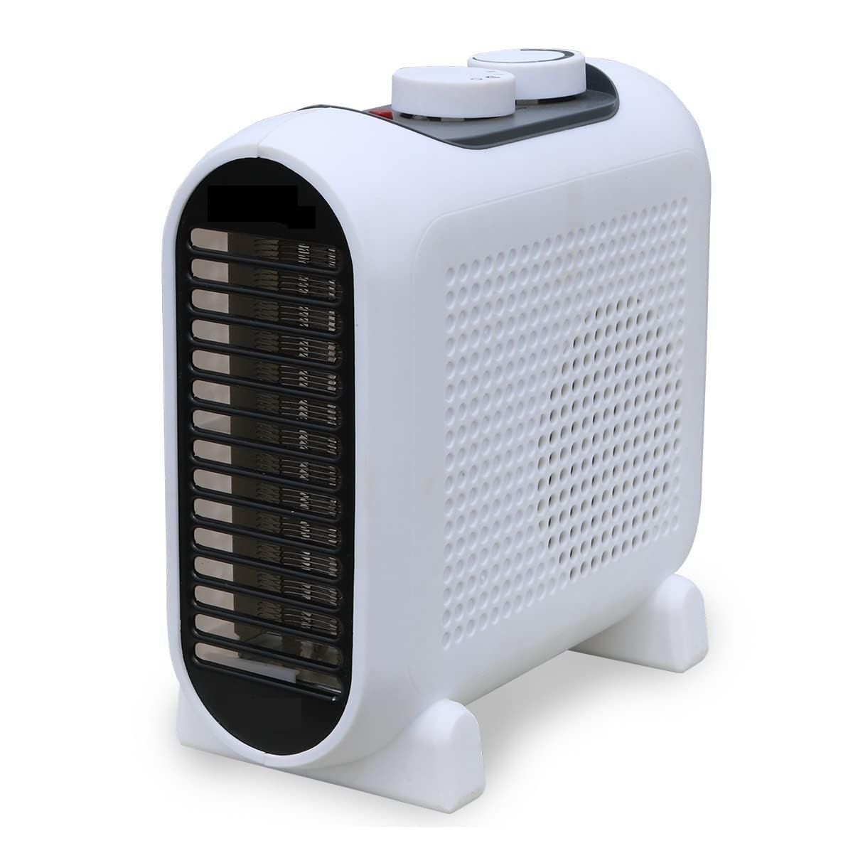 1500W Electric Space Heater with Adjustable Thermostat and Overheat Protection"