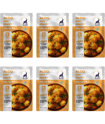Alco Spices Aloo Dum Gravy : Natural & Fresh Instant Gravy (6 x 50gm) 300 gm