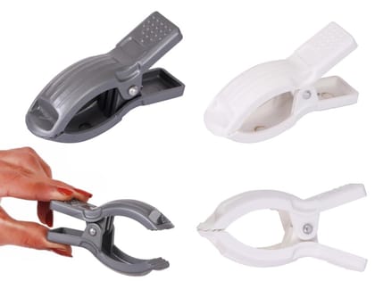 Dolphin Cloth Clips - 10 P - Sturdy & Durable Laundry Clips for Home & Travel Use on Clothes Drying Stand