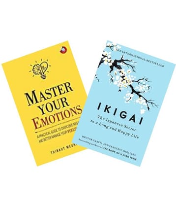 Master Your Emotions  + Ikigai (English, Paperback )