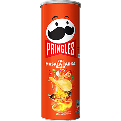 Pringles Desi Masala Tadka Flavour - 107 g
