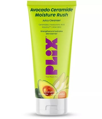Plix Avocado Ceramide Moisture Rush Juicy Cleanser To Strengthen Your Skin Barrier(100 ml)
