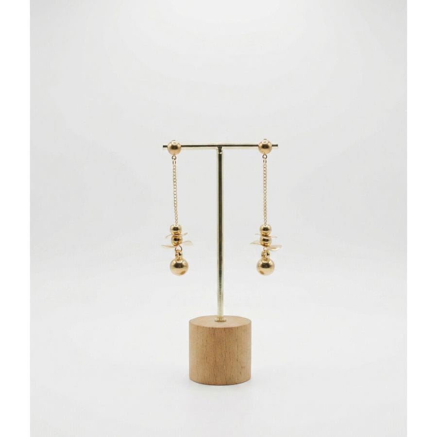 Earrings Gold-Toned Chain
