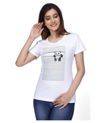 Neo Garments Cotton White T-Shirts - None