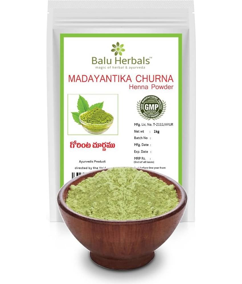 BALU HERBALS AYURVEDA Henna 1000 gm