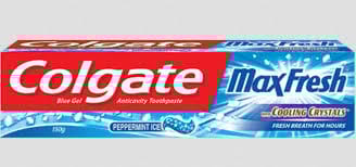 COLGATE MAXFRESH PAPAERMINT ICE