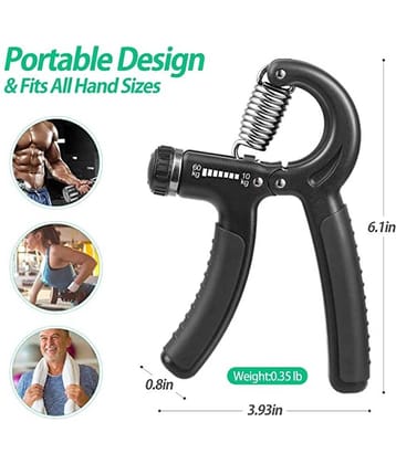 ODDISH Adjustable Resistance 22-88Lbs (10-40kg) Hand Grip Strengthener for Men & Women Gym Workout & Home Use