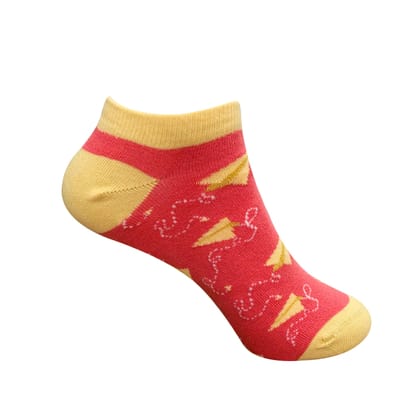 Paper Planes Ankle Socks for Women