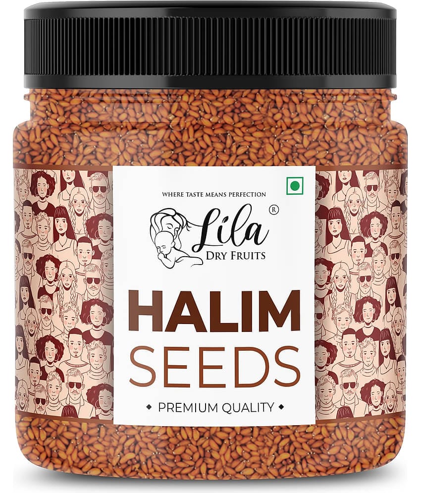 LILA DRY FRUITS Garden Cress Seeds 500g Premium Halim Seeds for Weight & Hair Care