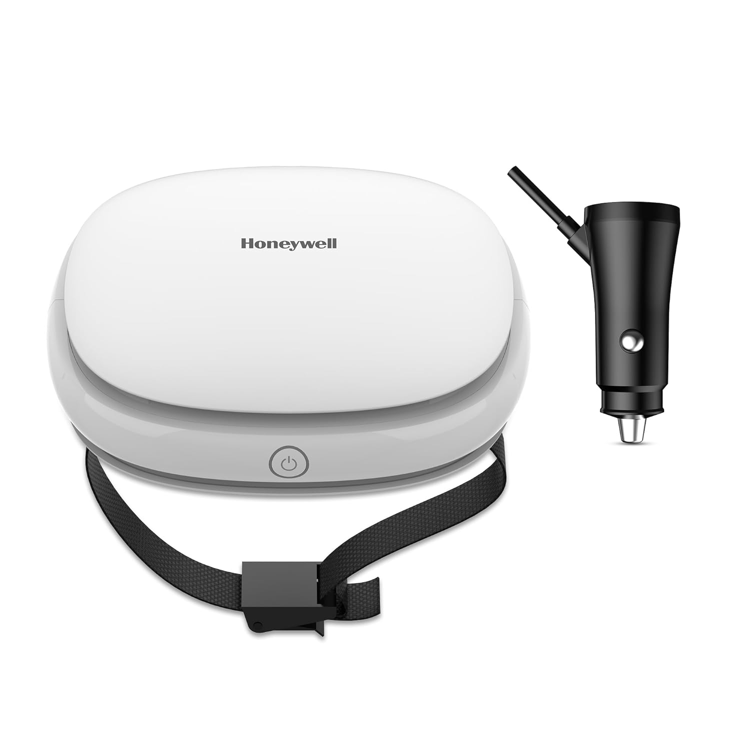 Honeywell Move Pure3 Car Air Purifier,Hepa filter&Ionizer which removes 99.9% PM 2.5&PM 10 particles