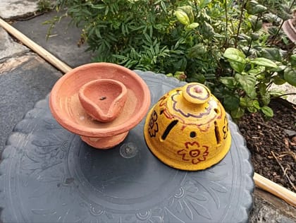 Tulsi Kota Diyas Clay Lamps