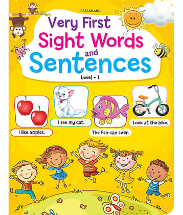 Very First Sight Words Sentences Level 1 - Early Learning