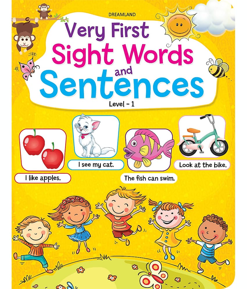 Very First Sight Words Sentences Level 1 - Early Learning