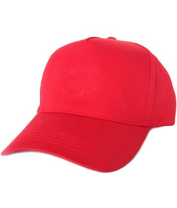 Tahiro Red Cotton Cap for Boys