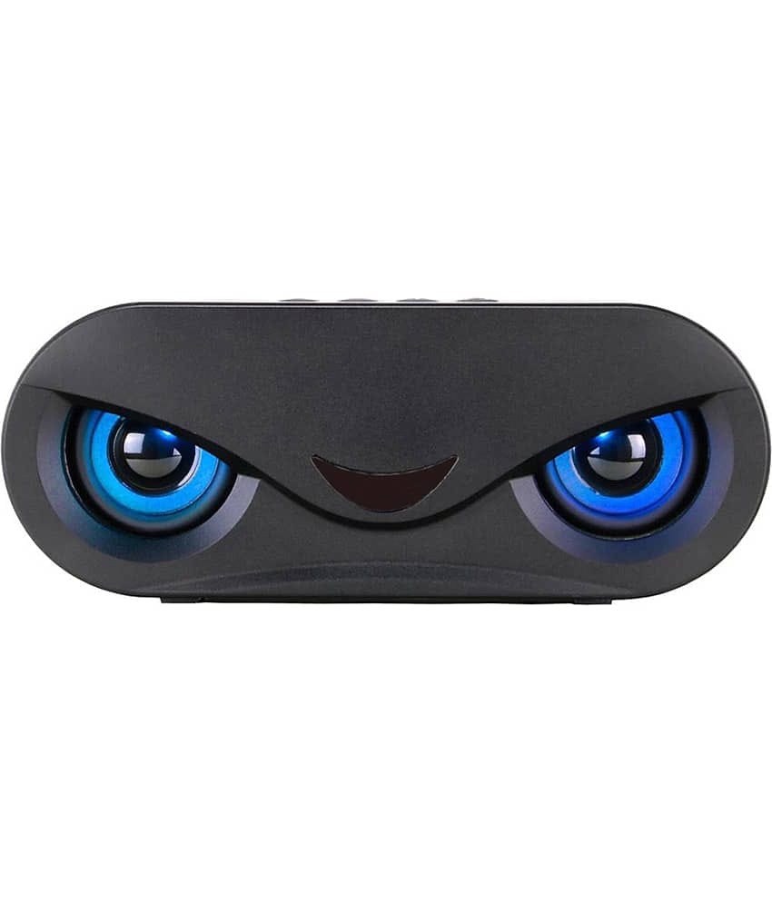 VEhop FALCON 10W 12Hrs 10 W Bluetooth Speaker Playback Time 12 hrs Bluetooth v5.0 with USB,SD card Slot,Aux,3D Bass Black