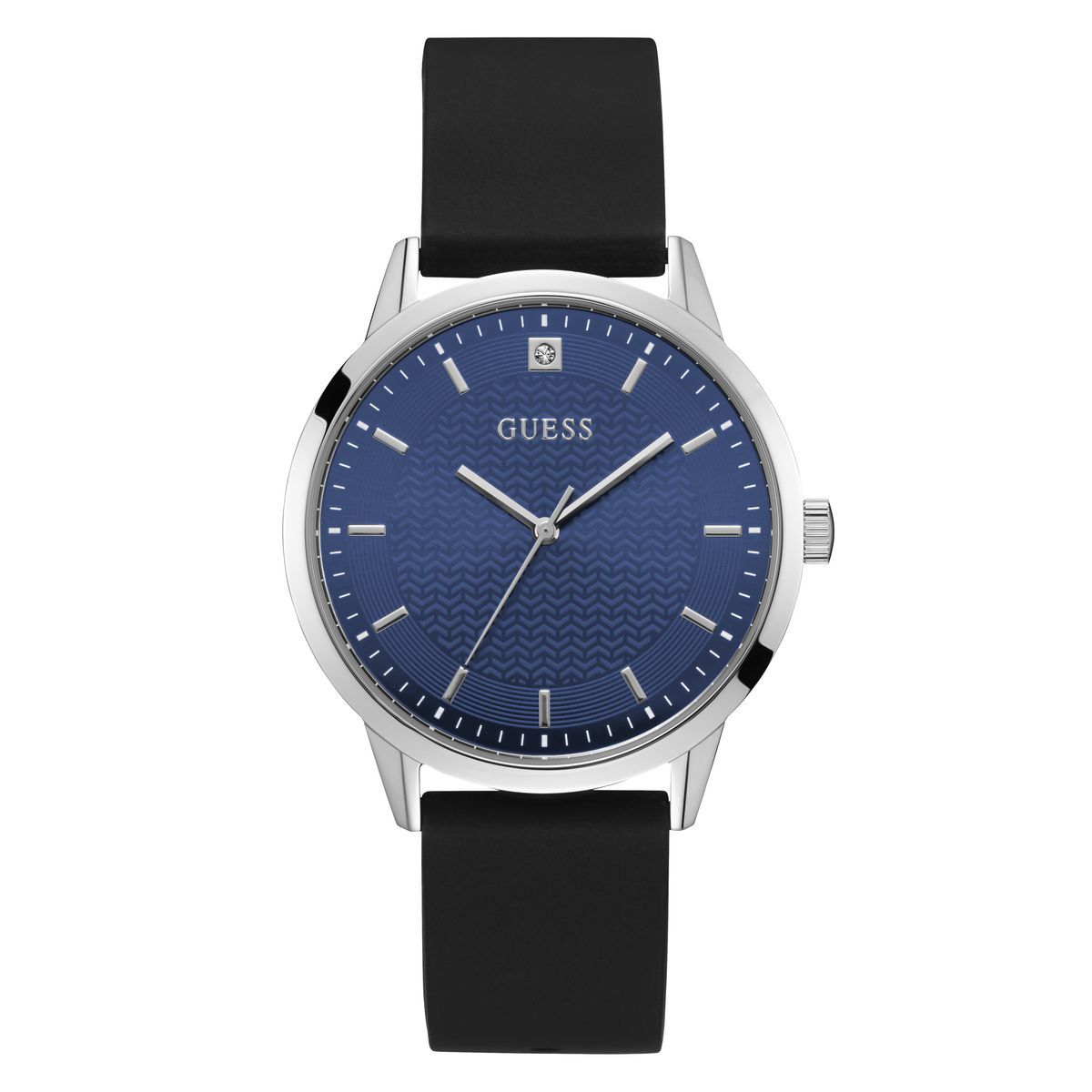 Guess Blue Dial Men Analog Watch - U1379G1M-Navy Blue