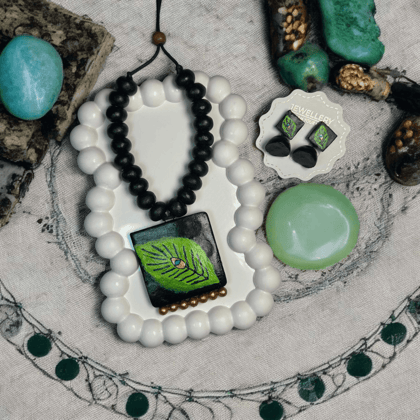 Peacock Feather Set