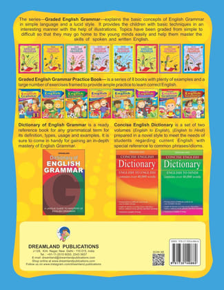 Graded English Grammar Part 2 [Paperback] Dreamland Publications