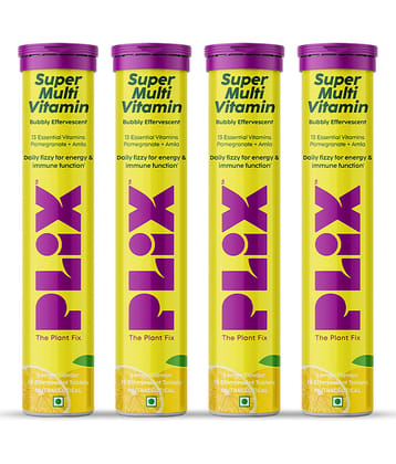 Plix Multivitamins For Men & Women ( Pack of 4 )