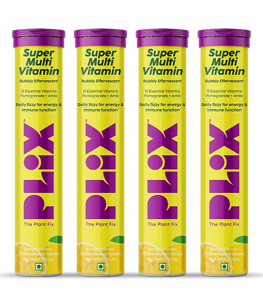 Plix Multivitamins For Men & Women ( Pack of 4 )