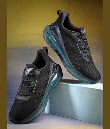 ASIAN POWERPLAY-05 Black Men's Sports Running Shoes