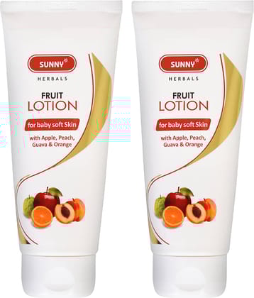 SUNNY HERBALS Fruit Body Lotion ( 100 ML mL Pack of 2 )