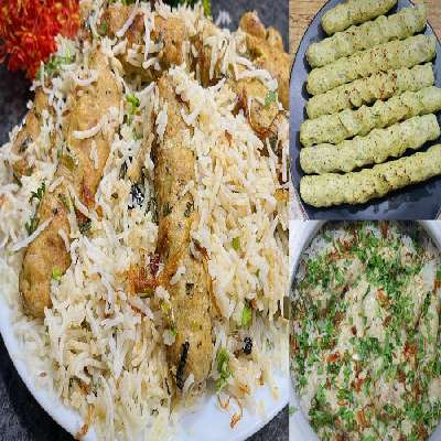 Chicken Seekh Biryani [8 Person]
