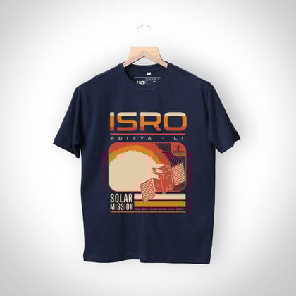 ISRO Navy Aditya L-1 T-Shirt-S