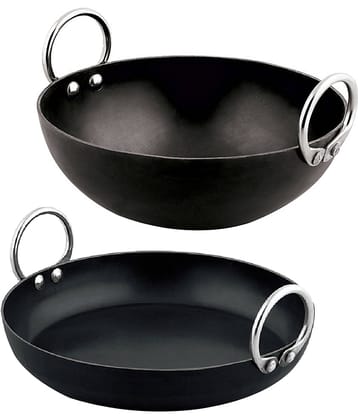 Veer Iron Deep Kadhai 2 mm ( 2 ) L