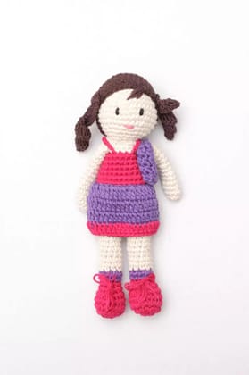 Tisser Handmade Crochet Sleep Doll