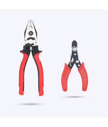 Aldeco Hand Tool Kit- Heavy Duty Grip Plier (Pilash) With Wire Cutter.Combination Hand Tools for Domestic & Industrial Purpose.