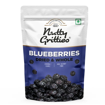 Nutty Gritties Dried Blueberries, 150 gm