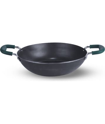 The Indus Valley - Iron Non coated Shallow Kadhai 2 L