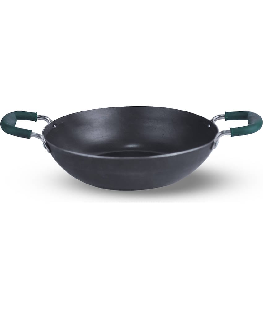 The Indus Valley - Iron Non coated Shallow Kadhai 2 L