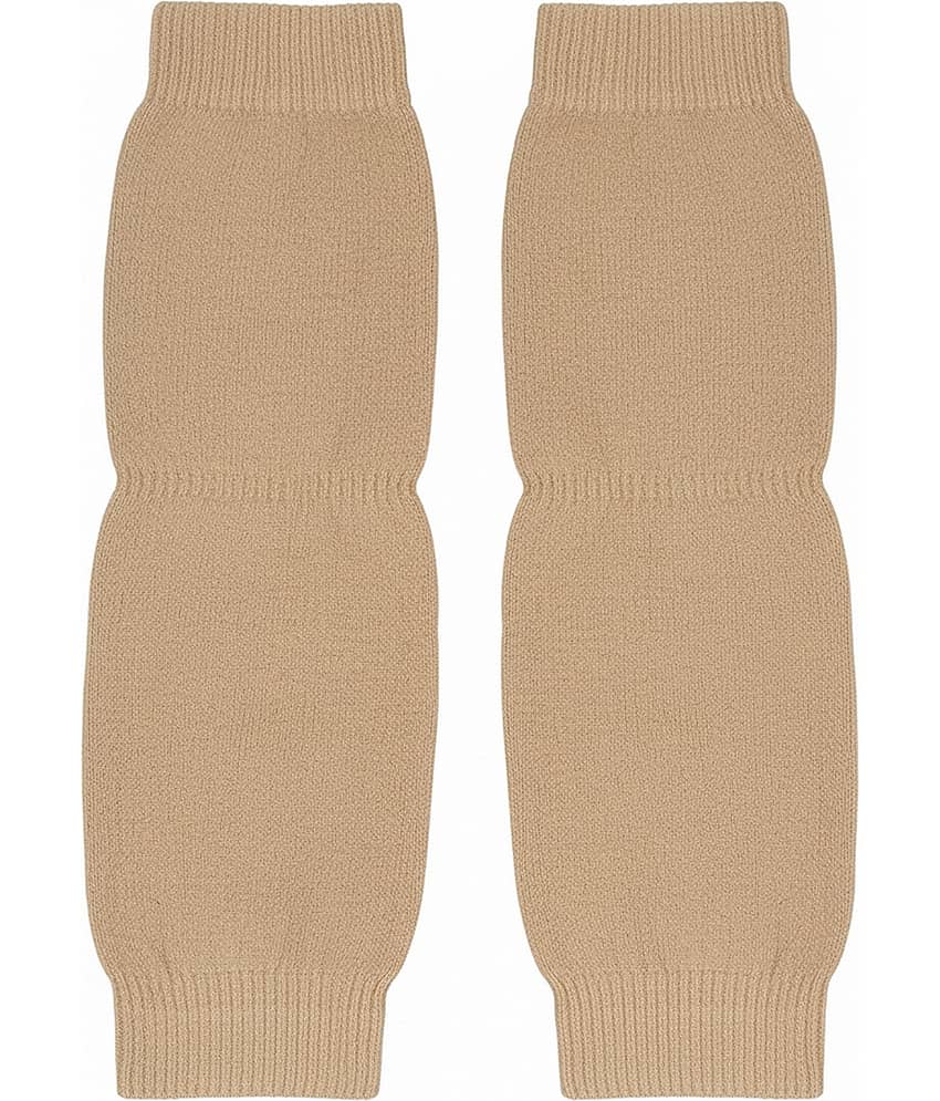 Infispace Pack of 1 Unisex Woollen Leg Warmer ( Gray )