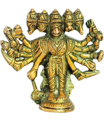 Panchmukhi Lord Hanuman Idol (9 cm)