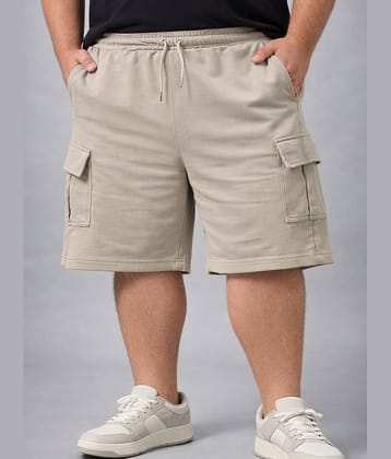 AUSTIVO Olive Cotton Blend Men's Cargos ( Pack of 1 )