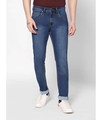HJ HASASI - Blue Cotton Regular Fit Men's Jeans ( Pack of 1 )
