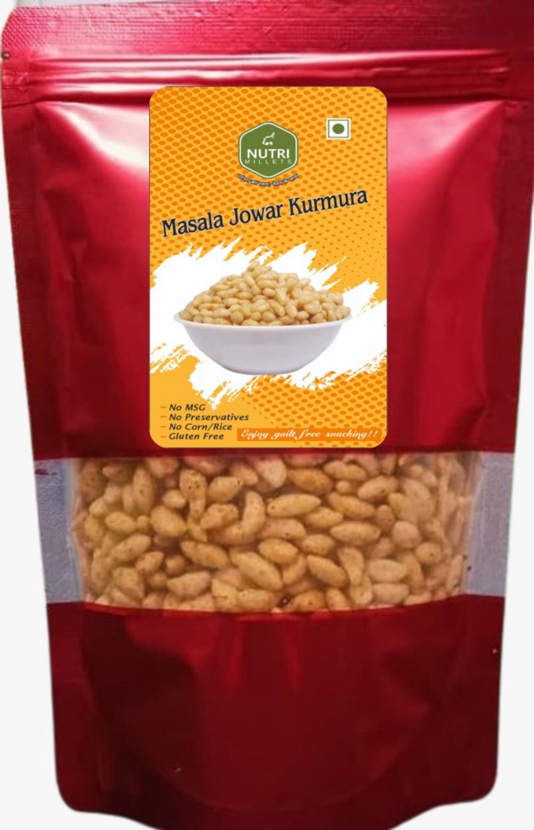 Masala Jowar Kurmura - Not Fried- Pack Of 3