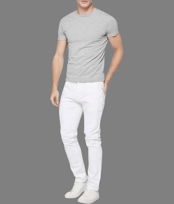 Lawson - White Denim Slim Fit Men's Jeans ( Pack of 1 )