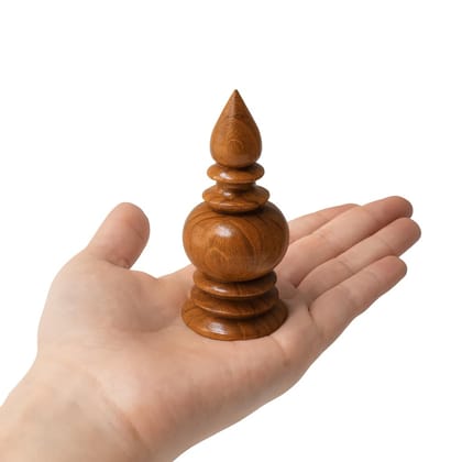 Polished � Small Wooden Pooja Kalash (Pack of 2) � 3 Inch Height, 1� Inch Base � Natural Grain Finish | Traditional ???? ???? for Home Temple, Mandir, Rituals & Festival Decoration Polished � Small Wooden Pooja Kalash (Pack of 2) � 3 Inch Height, 1� Inch Base � Natural Grain Finish | Traditional ???? ???? for Home Temple, Mandir, Rituals & Festival Decoration
