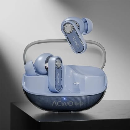 DwOTS 777: 50dB Hybrid ANC, Advanced 6 Mics Noise Cancellation (Gen Blue) Gen Blue