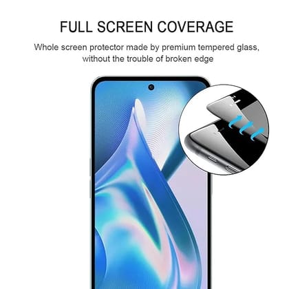 OnePlus Nord CE 3 Lite 5G | Screen Protector | Tempered Glass, Edge to Edge Full Screen Coverage, Easy Installation