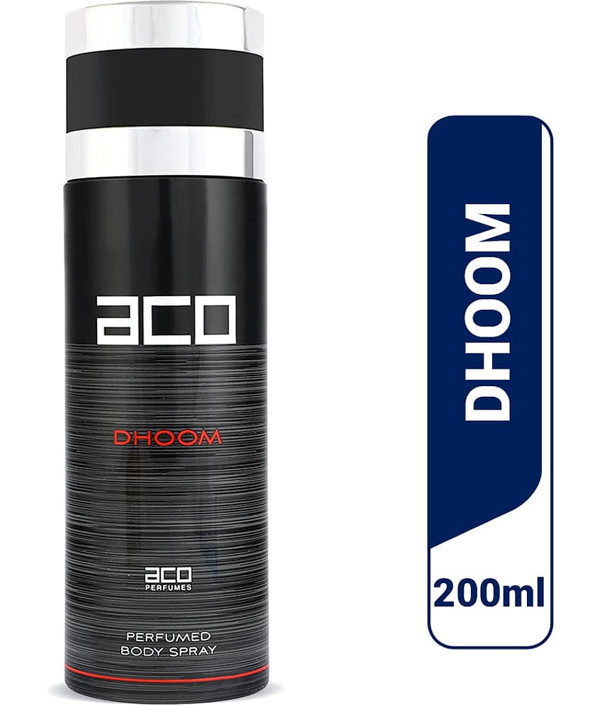 Aco Dhoom Deodorant Body Spray For Men, 200ml