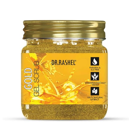 Gold Face & Body Gel Scrub - 380 Ml