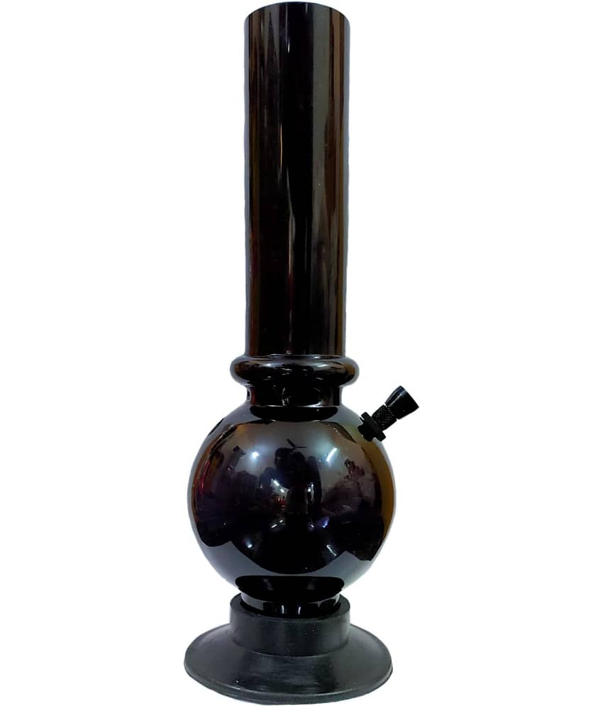 PUFF SMART Acrylic Bong 8 Inch (Waterpipe) Color - Black